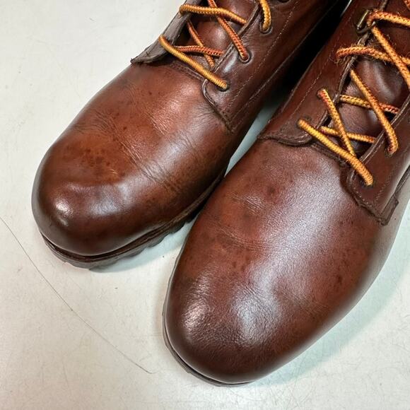VTG Rancourt & Co x Polo Ralph Lauren Hiking Boot Bench Made in Maine VGUC 12 - Picture 6 of 12